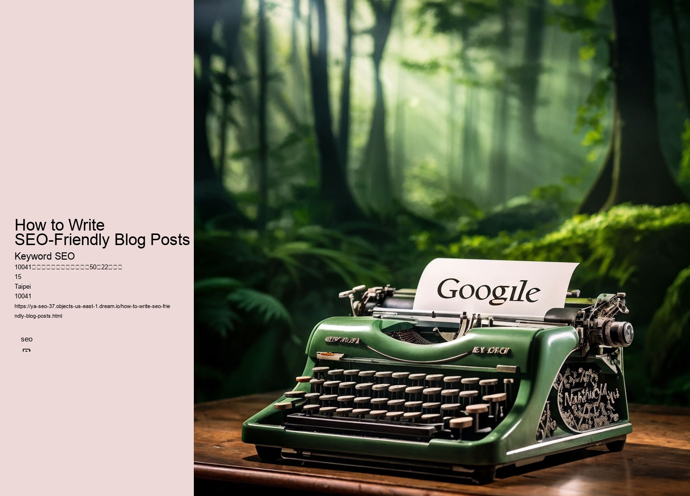 How to Write SEO-Friendly Blog Posts